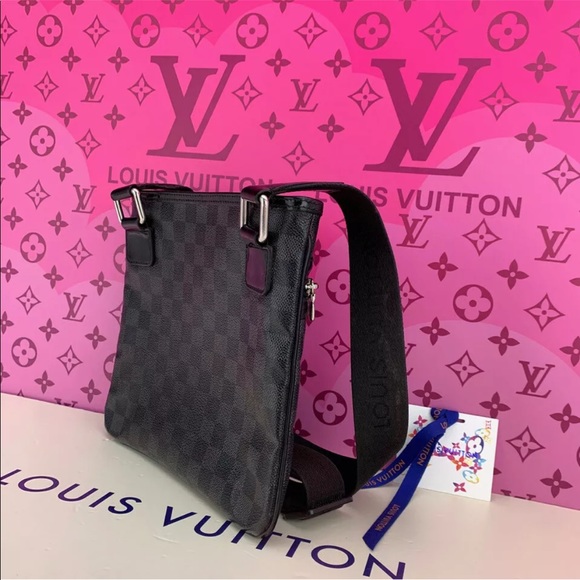 Authentic Louis Vuitton Thomas Damier Graphite Crossbody PM RI3173 France Bag - Picture 3 of 12